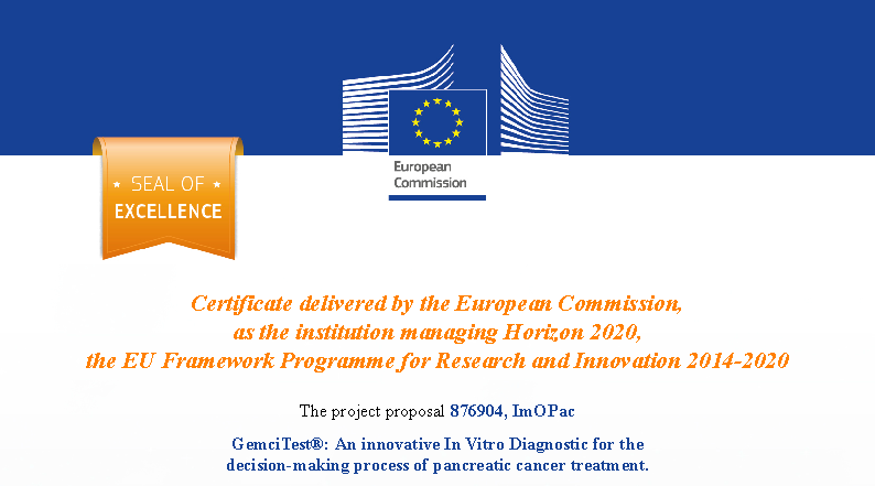 Acobiom has obtained a Seal of Excellence issued by the European Commission for the GemciTest